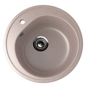 Chiuveta de bucatarie Elefant compozit marmura, culoare nisip