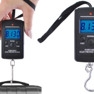Cantar de mana digital 40 kg pentru alimente, pescari, piata, bagaje, etc.