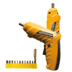 Surubelnita cu acumulator ROTOR + set 12 biti si adaptor