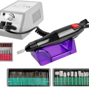 Set freza electrica profesionala pentru unghii false + 54 capete de lucru / bituri