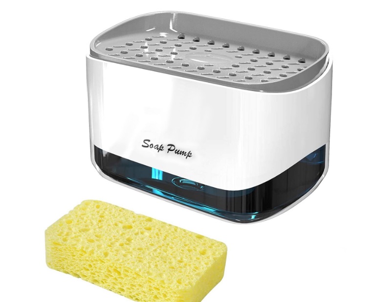 Dispenser pentru detergent de vase + burete de vase