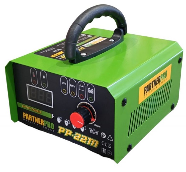 Redresor Auto Profesional PartnerPro, 350 / 520 W, 12 V / 24 V