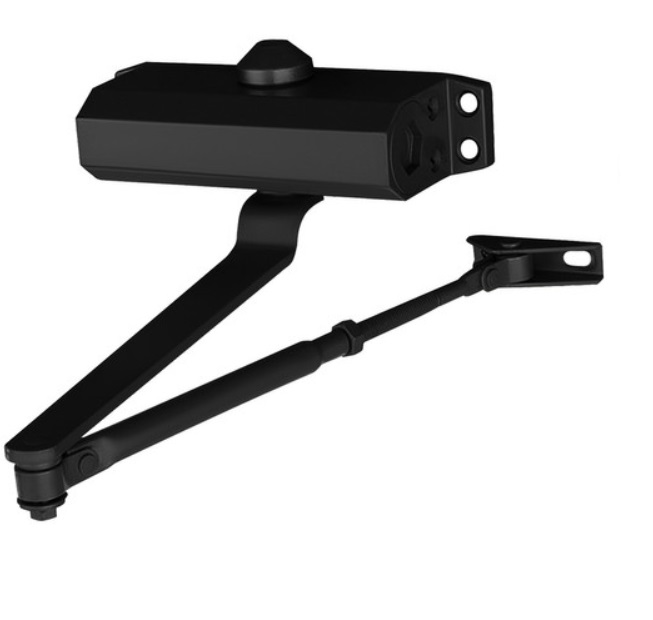 Inchizator / Amortizor hidraulic pentru usa, negru