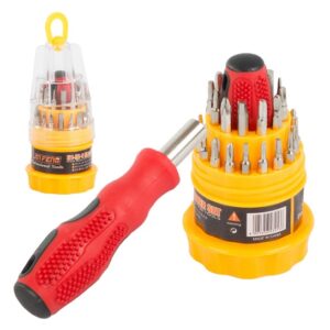 Trusa surubelnite de precizie, 31 varfuri, pentru telefon, laptop, tableta, etc.