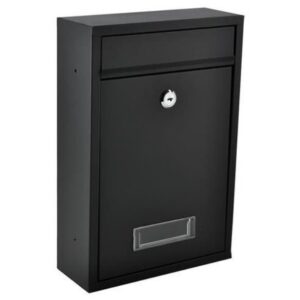 Cutie Postala Neagra Pentru Exterior, Cutie Postala Casa, Cutie Postala Gard