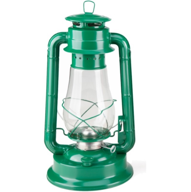 Lampa Tip Felinar Cu Gaz, Verde