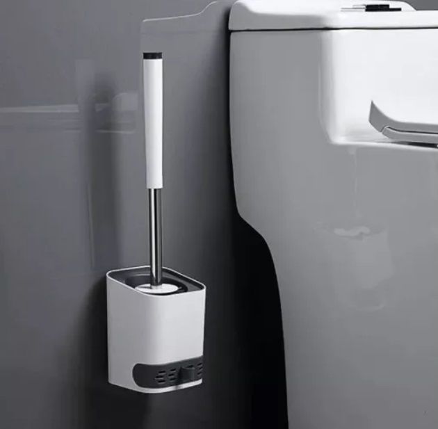 Perie rotunda pentru WC, din silicon